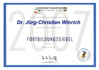 Fortbildungssiegel 2007