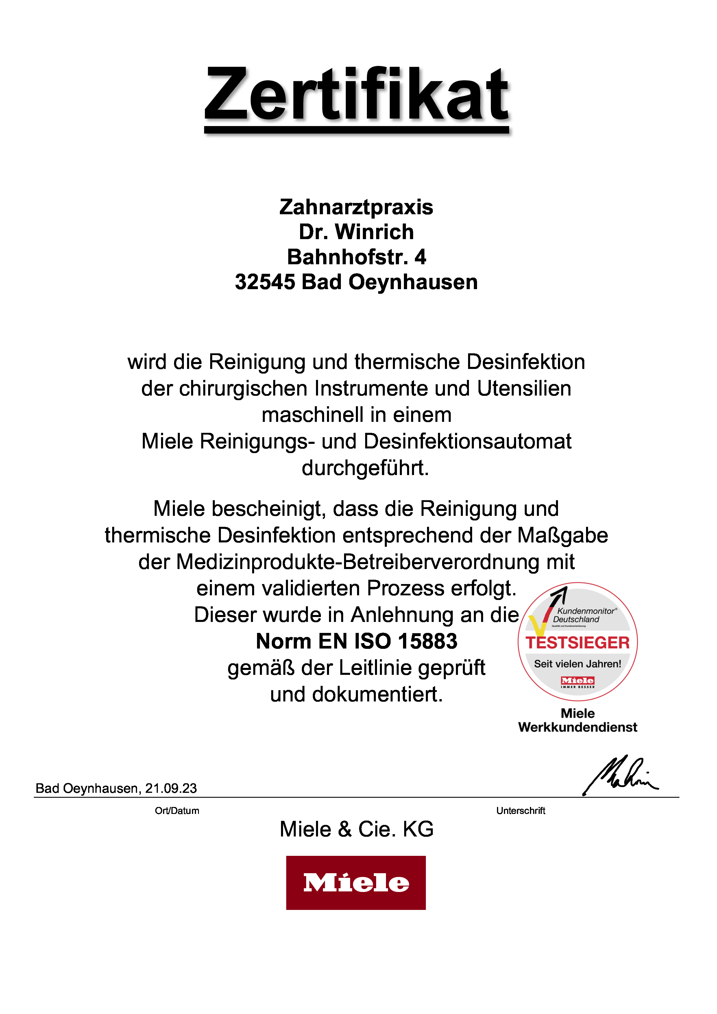 Revalidierung Revalidierung