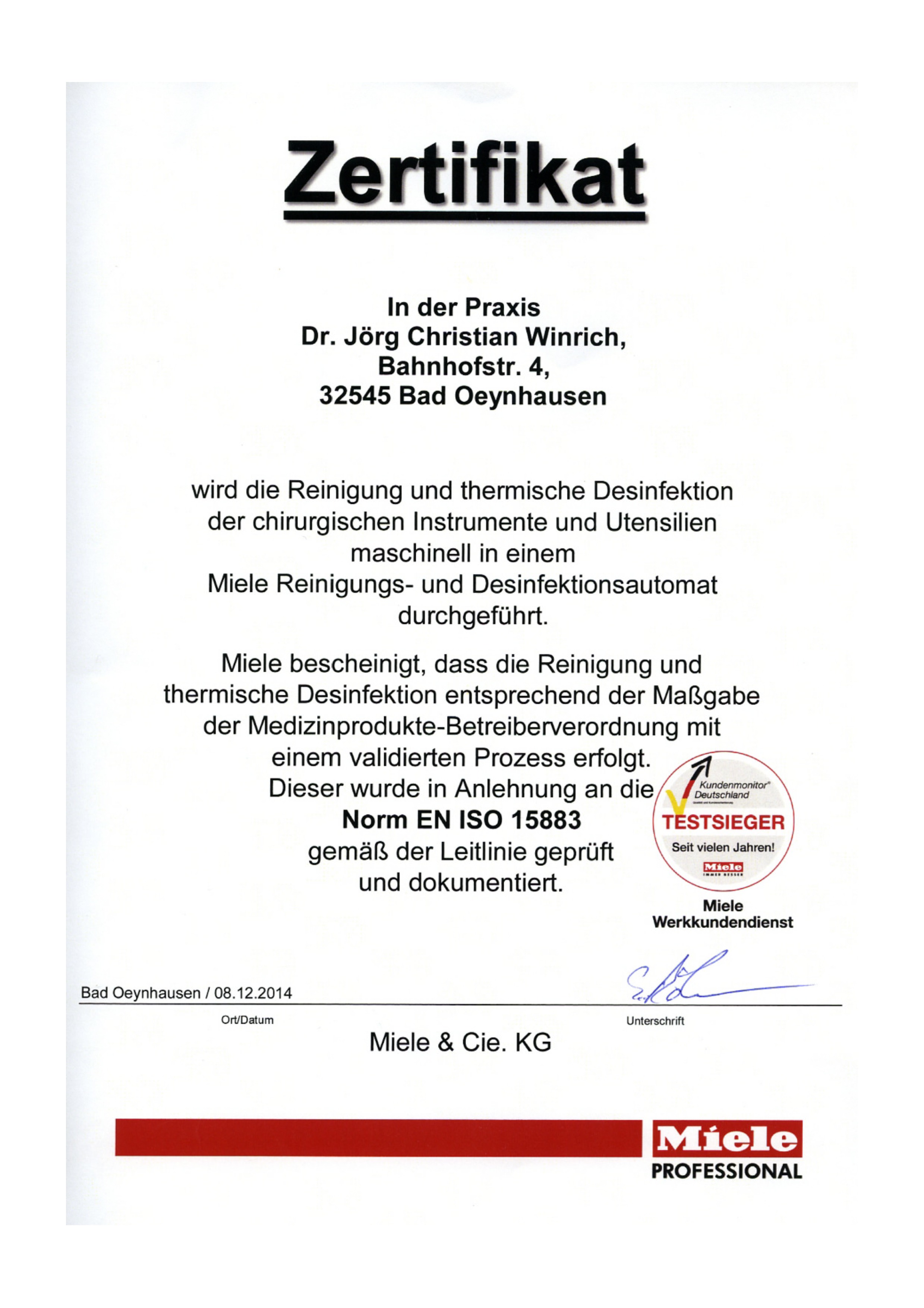 Revalidierung Revalidierung