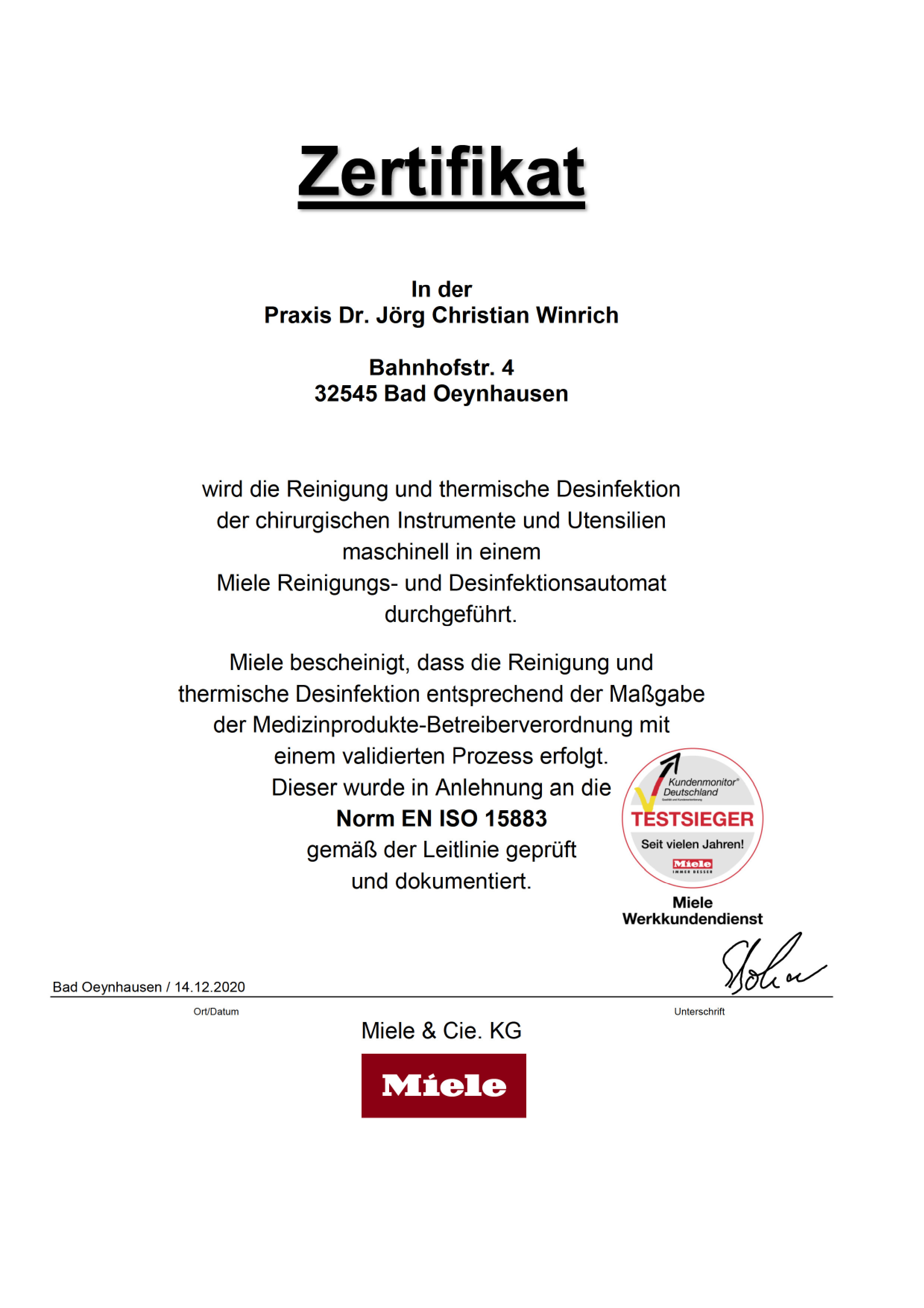 Revalidierung Revalidierung